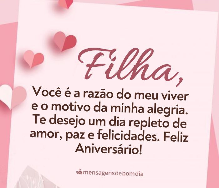 71 Mensagens de Aniversário para Filha