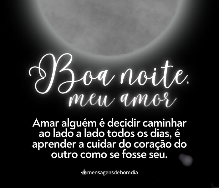 Mensagens De Boa Noite Amor