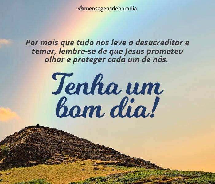 Jesus prometeu olhar e proteger cada um de nós